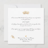 おもちゃの金賞 出産お礼 女の子誕生 招待状 (裏面)