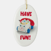 おもちゃの電話オーナメント セラミックオーナメント (右)