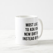 おもちゃの頼新しいダートバイクに最も適している コーヒーマグカップ (正面右)