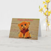 おもちゃの願い カード (黄色い花)