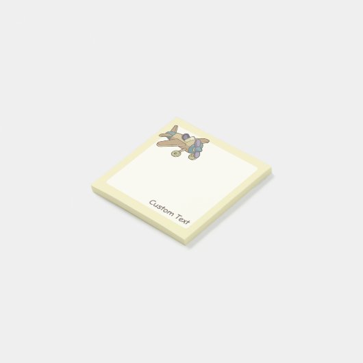 おもちゃの飛行機 ポストイット (アングル)