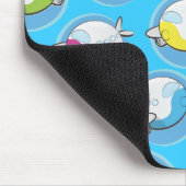 おもちゃの飛行機 マウスパッド (コーナー)