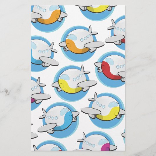 おもちゃの飛行機 便箋 (正面)