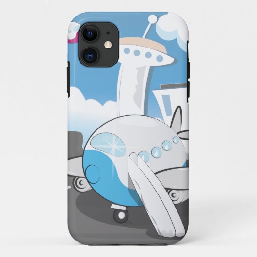 おもちゃの飛行機 Case-Mate iPhoneケース (裏面)