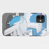 おもちゃの飛行機 Case-Mate iPhoneケース (裏面(横))