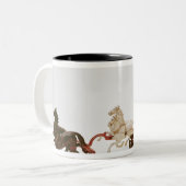 おもちゃの駅馬車 ツートーンマグカップ (正面左)