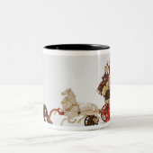 おもちゃの駅馬車 ツートーンマグカップ (中央)