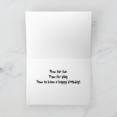 おもちゃを持つ子犬は、****2******を回すと言う カード (内部)