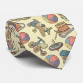 おもちゃアイコンの背景 ネクタイ (ロール)