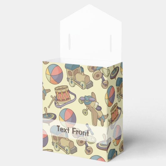 おもちゃアイコンの背景 フェイバーボックス (オープン)