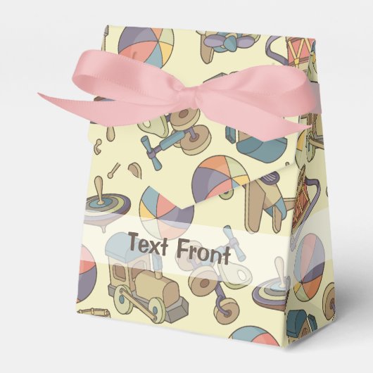 おもちゃアイコンの背景 フェイバーボックス (正面サイド)