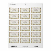 おもちゃアイコンの背景 ラベル (フルシート)