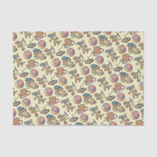 おもちゃアイコンの背景 薄葉紙 (正面)