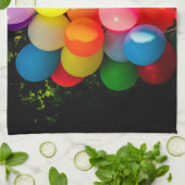 おもちゃカラフルバルーン キッチンタオル (折り畳み)