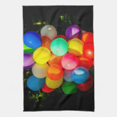 おもちゃカラフルバルーン キッチンタオル (縦)