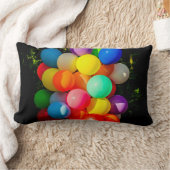 おもちゃカラフルバルーン ランバークッション (ブランケット)