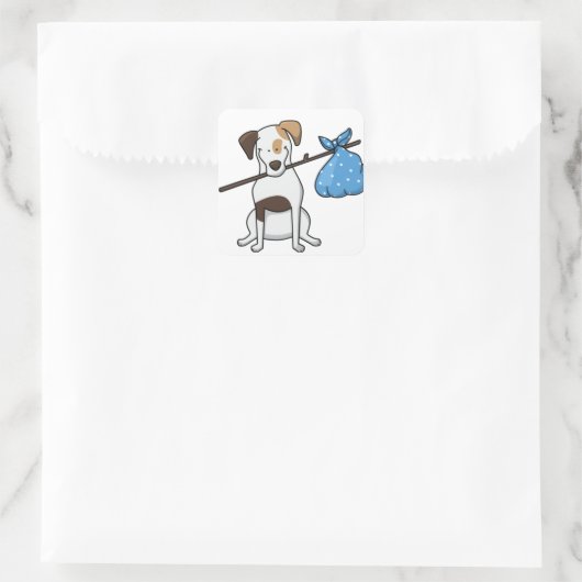 おもちゃキツテリアホボコアニメ スクエアシール (バッグ)