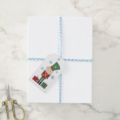 おもちゃソルジャーチャイルドネームラブサンタクリスマス ギフトタグ (より糸付き)