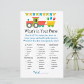 おもちゃトレインバッグのゲームの中身 (スタンド正面)