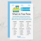 おもちゃトレイン財布のゲームの中に何があるか (正面/裏面)