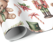 おもちゃファッションド屋クリスマス ラッピングペーパー (ロールコーナー)