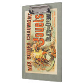 おもちゃフランスのジョーツフレンドヴィンテージポスター クリップボード (左)