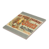 おもちゃフランスのジョーツフレンドヴィンテージポスター タイル (側面)