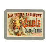 おもちゃフランスのジョーツフレンドヴィンテージポスター マグネット (横)