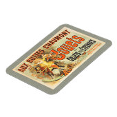 おもちゃフランスのジョーツフレンドヴィンテージポスター マグネット (左側)