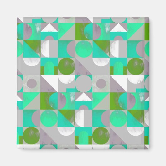 おもちゃブロック小 – 緑 マグネット (正面)