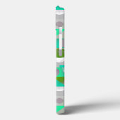 おもちゃブロック小 – 緑 Case-Mate iPhoneケース (裏面 / 左)