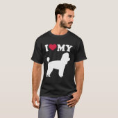 おもちゃプードルが大好き Tシャツ (正面フル)