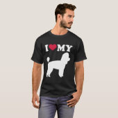 おもちゃプードルが大好き Tシャツ (正面フル)