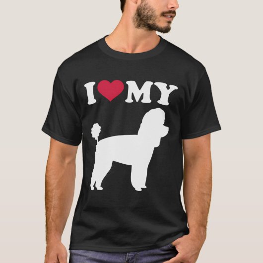 おもちゃプードルが大好き Tシャツ (正面)