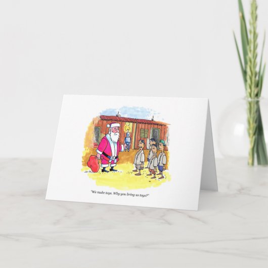 おもちゃメーカーのグリーティングカード シーズンカード (正面)