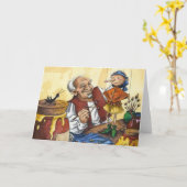 おもちゃメーカー用グリーティングカード カード (黄色い花)