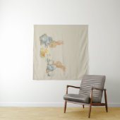 おもちゃ付きの可愛い遊バニーのベアトリス タペストリー (インサイチュ(横))