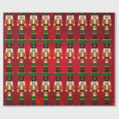 おもちゃ兵士のクリスマス ラッピングペーパー (フラット)