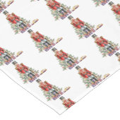 おもちゃ兵士クリスマスツリー ショートテーブルランナー (コーナー)