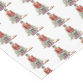 おもちゃ兵士クリスマスツリー テーブルクロス (アングル)