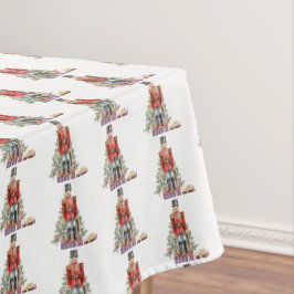 おもちゃ兵士クリスマスツリー テーブルクロス
