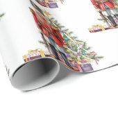 おもちゃ兵士クリスマスツリー ラッピングペーパー (ロールコーナー)