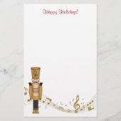 おもちゃ兵士クリスマス文房具 便箋 (正面)