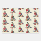 おもちゃ兵士パターン ラッピングペーパーシート (正面2)