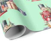 おもちゃ兵士パターン ラッピングペーパー (ロールコーナー)