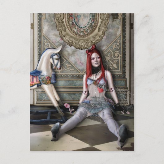 おもちゃ失ったはがき ポストカード (正面)