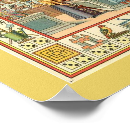 おもちゃ屋 ポスター (角)