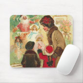 おもちゃ店の窓で マウスパッド (マウス)