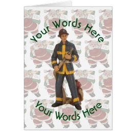 おもちゃ消防士のカスタムクリスマス