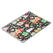 おもちゃ物語メリークリスマスパターンモダン ノートブック (左側)